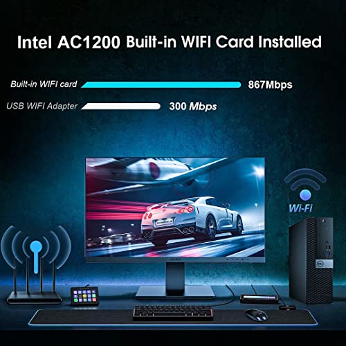 Dell-OptiPlex-Desktop-Computer-with-24-inch-Monitor-PC-and-Monitor-Bundle-i7-6700-34GHz16GB-Ram-New-512GB-SSDIntel-AC7260-Built-in-WiFi-BluetoothHDMIRefurbished-DesktopWindows-10-Pro-Renewed-0-2