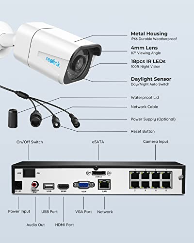 REOLINK-8-CH-PoE-Security-Camera-System-with-6-4K-Bullet-Cameras-0-5
