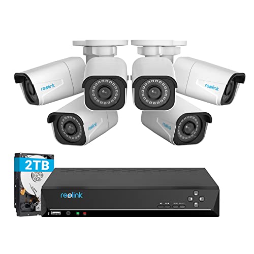 REOLINK-8-CH-PoE-Security-Camera-System-with-6-4K-Bullet-Cameras-0
