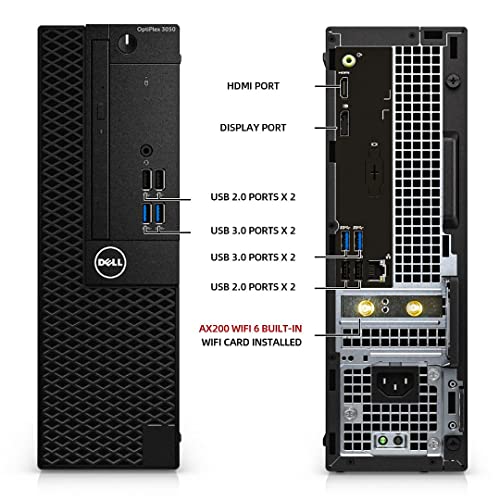 Dell-OptiPlex-3050-Desktop-Computers-PC-Intel-Core-i5-7500-34GHz-32GB-Ram-New-1TB-M2-NVMe-SSD-AX200-Built-in-WIFI-6Bluetooth-52-HDMI-Dual-Monitor-Support-RBG-SpeakerWindows-10-Pro-Renewed-0-2
